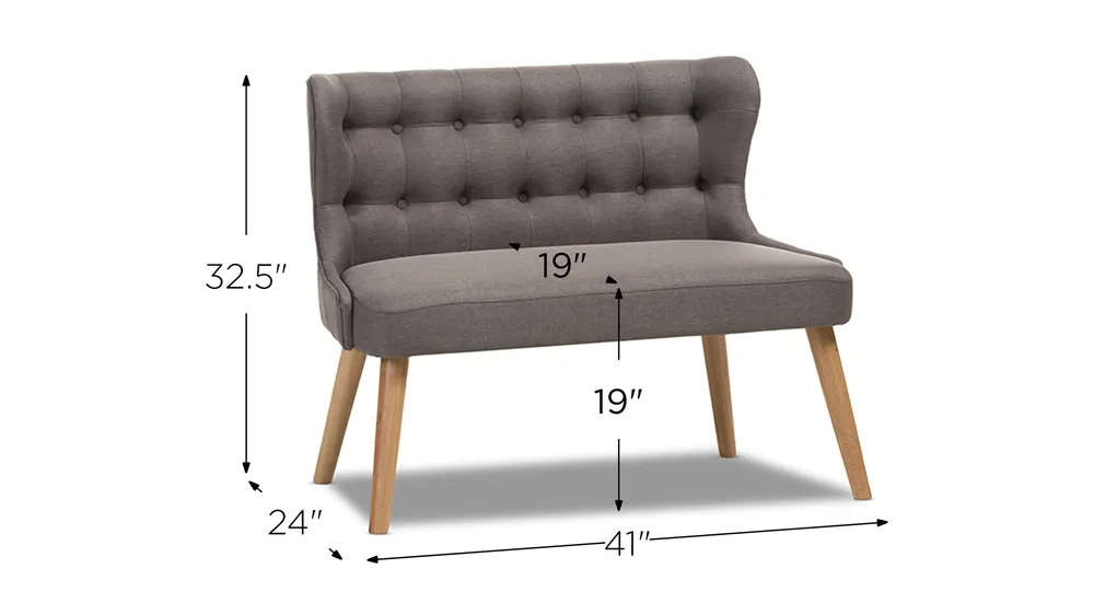 Melody Settee Bench Dimensions