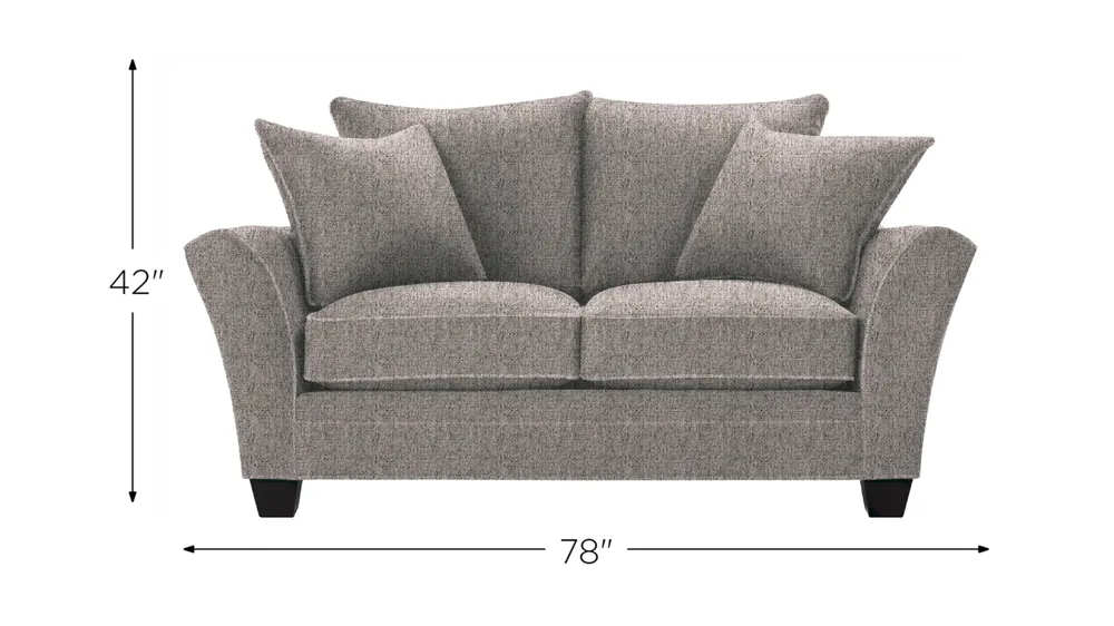 Briarwood Loveseat Dimensions
