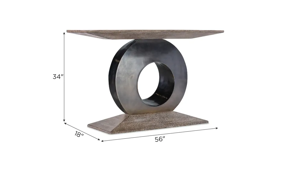 Modern Mood Accent Console Dimensions