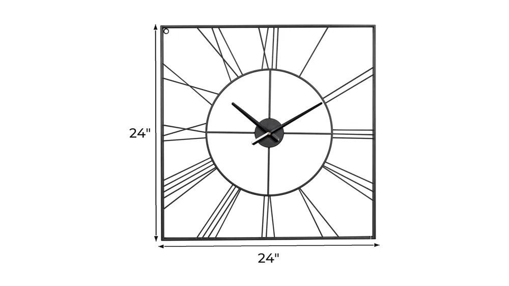 Ivy Collection Ty Wall Clock Dimensions