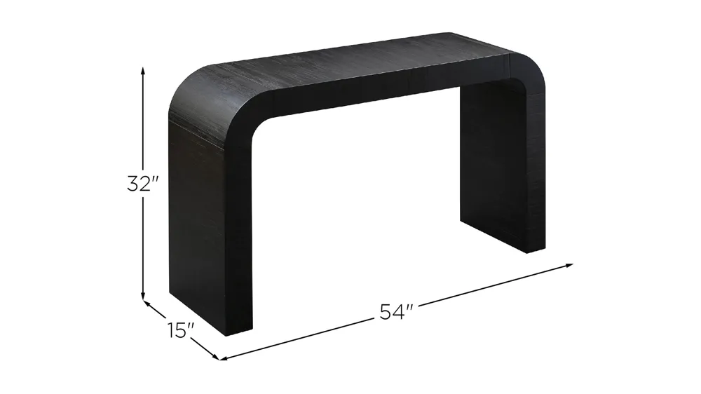Hump Console Table Dimensions