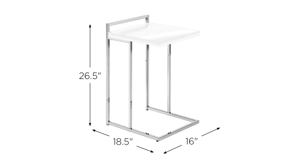 Bain End Table Dimensions