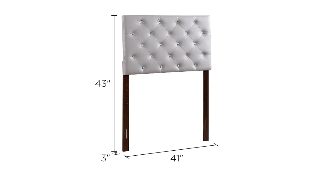 Super Nova Diamond Tufted Headboard Dimensions