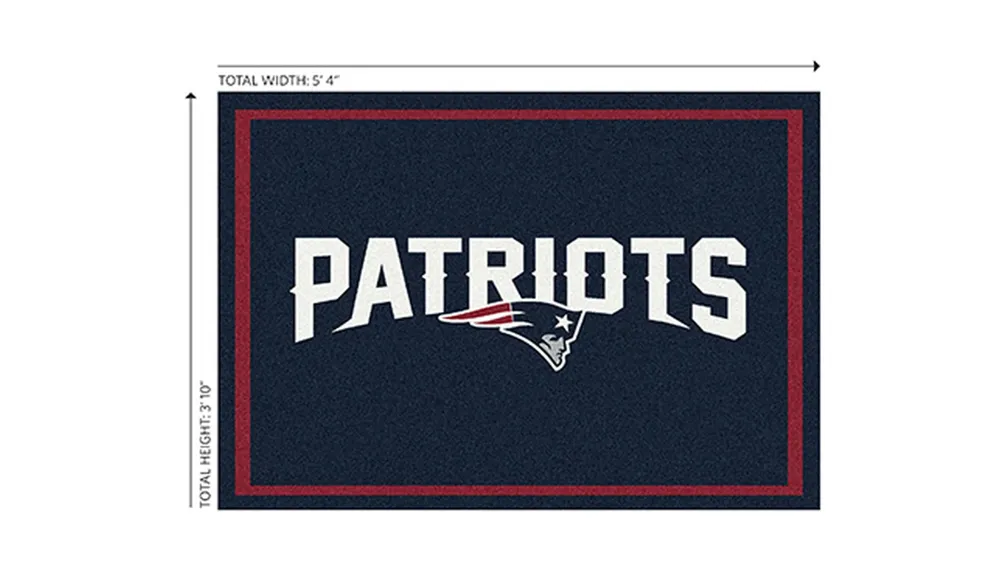 NFL Spirit Rug Dimensions