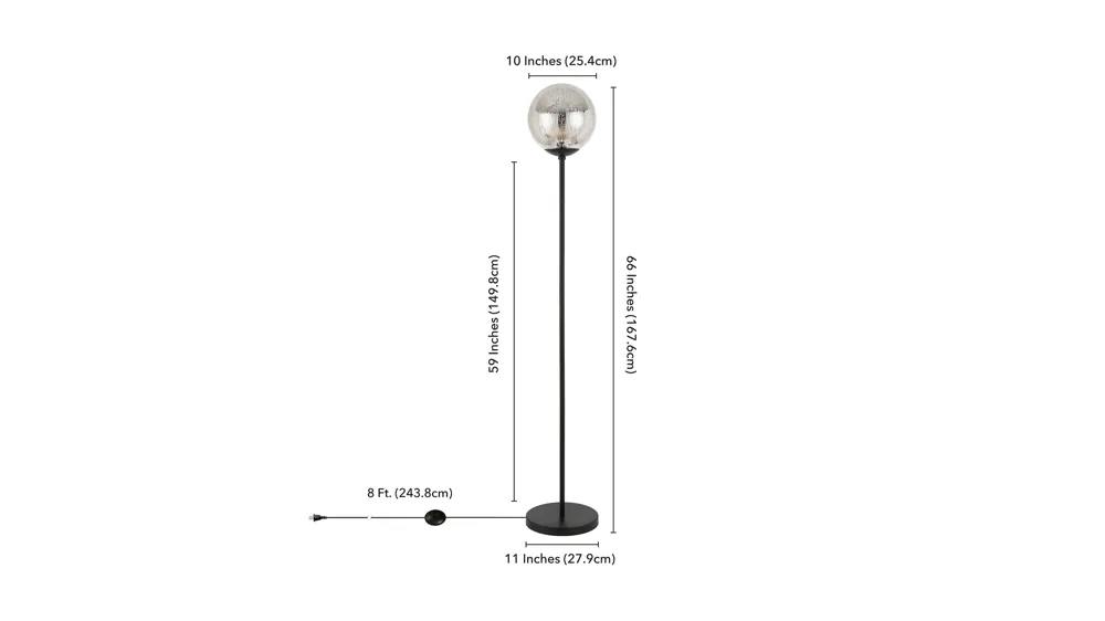 Bento Floor Lamp Dimensions