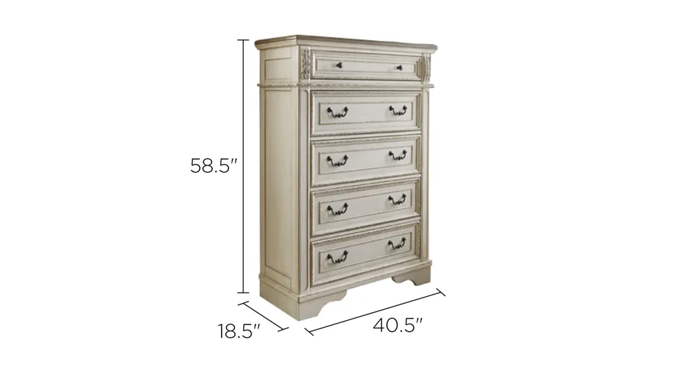 Libbie Bedroom Chest Dimensions