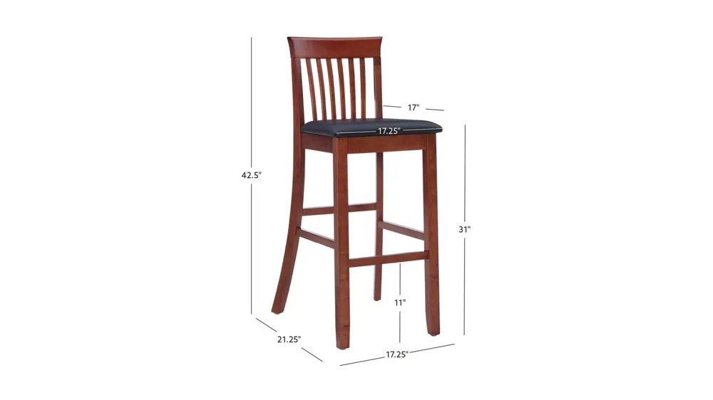 Triena Bar Stool Dimensions