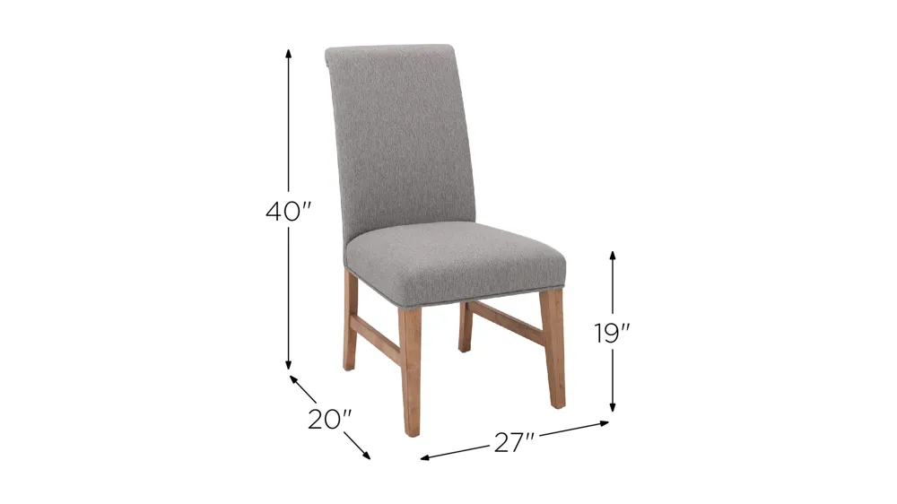 Augustine Dining Side Chair Dimensions