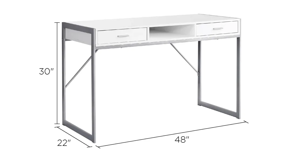 Zadie Computer Desk Dimensions
