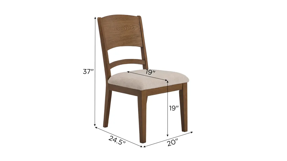 Quinlan Side Chair Dimensions