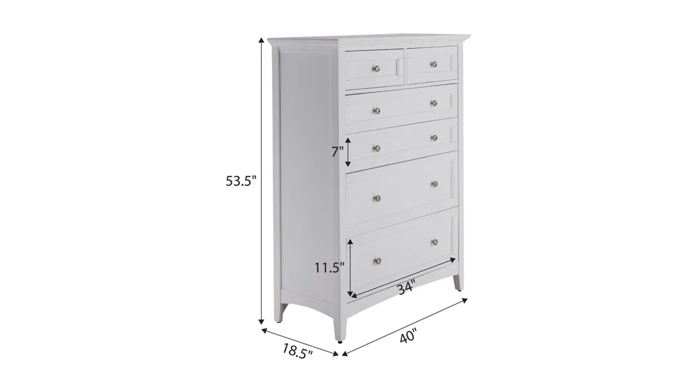 Westlake Bedroom Chest Dimensions