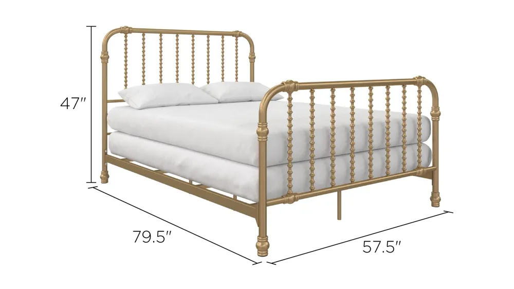 Little Seeds Monarch Hill Wren Metal Bed Dimensions