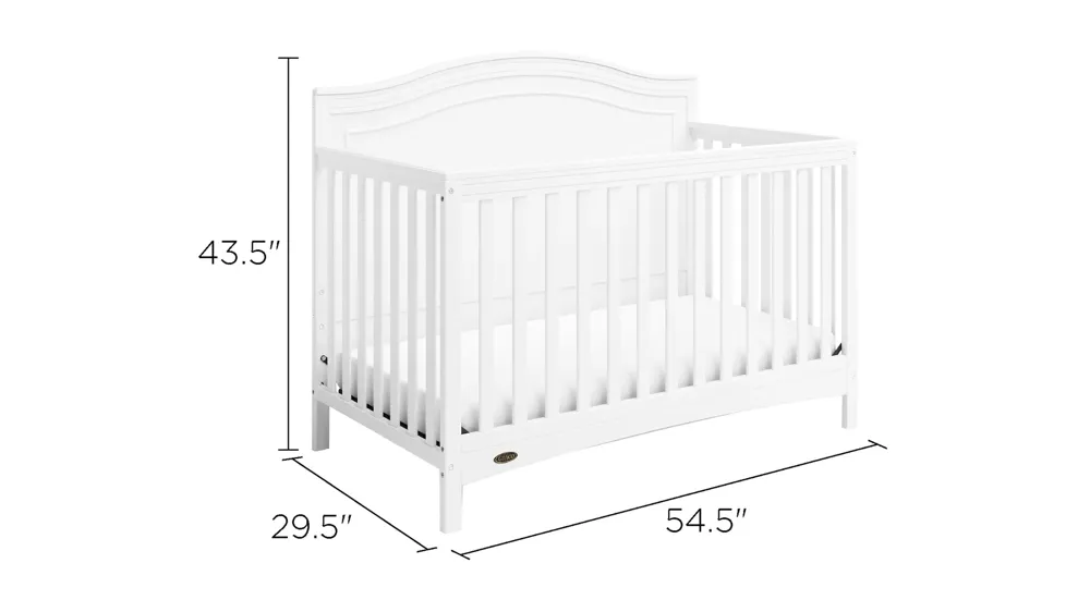 Graco Paris 4-in-1 Convertible Crib Dimensions