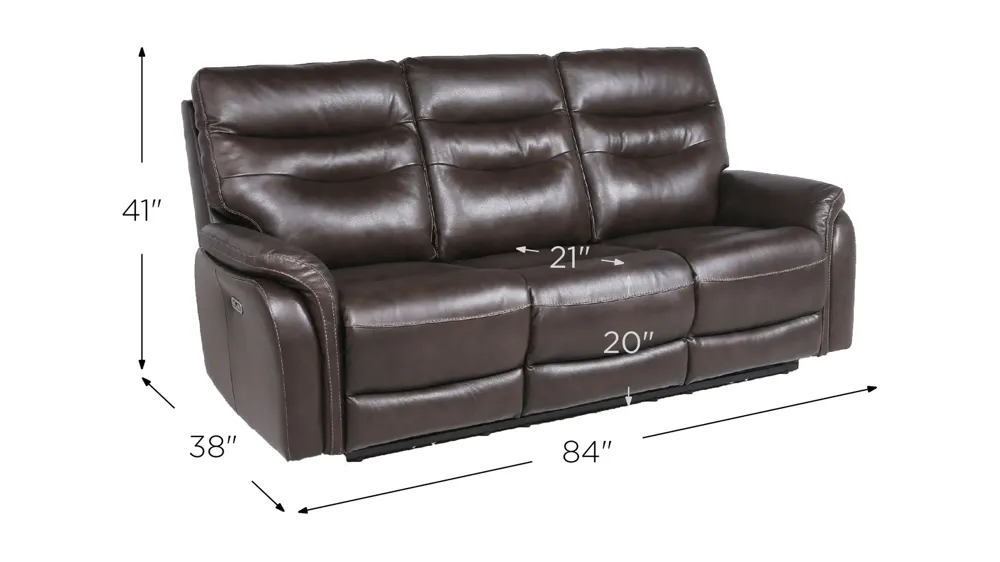 Fortuna Power Recliner Sofa Dimensions