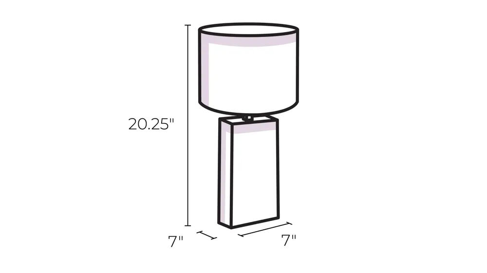 Tripod Table Lamp Dimensions