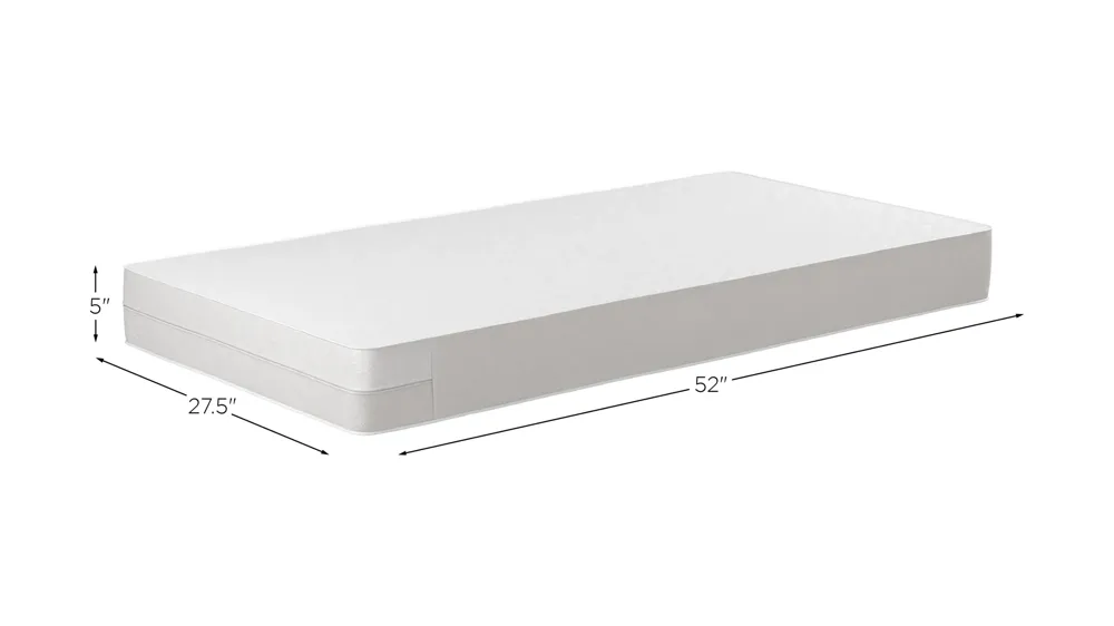 Moonlight Standard Firm Baby Crib & Toddler Bed Mattress Dimensions