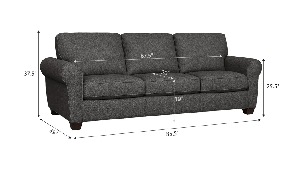 Calabria Queen Sleeper Dimensions