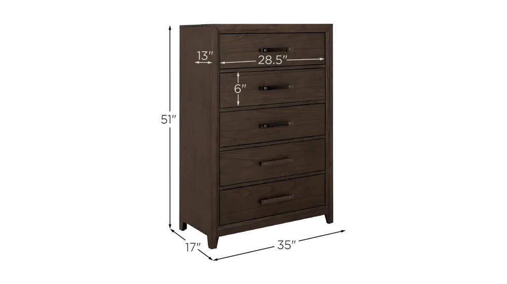 Bardwell Chest Dimensions