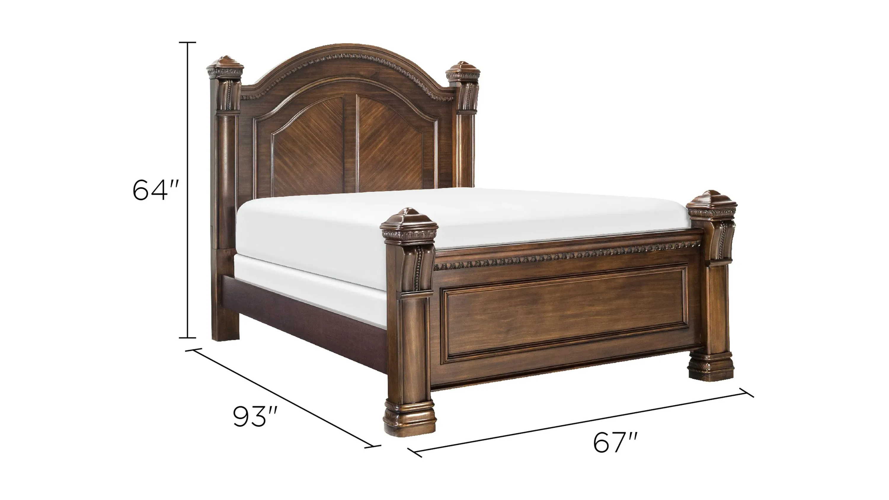Mariana Bed | Raymour \u0026 Flanigan, image size:3000x1688