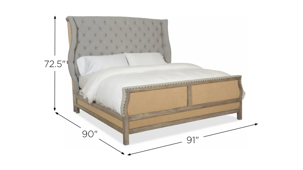Boheme Upholstered Bed Dimensions