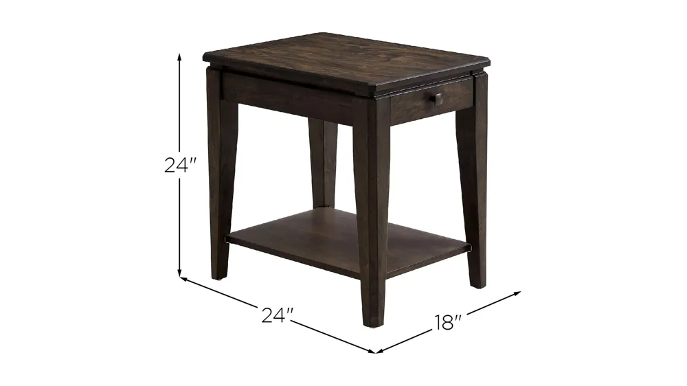 Kauai Chair Side Table Dimensions