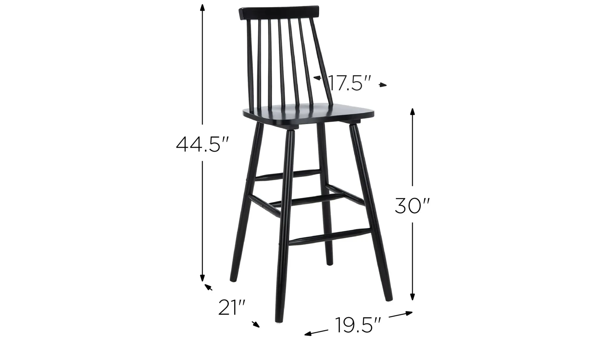 Giles Bar Stool - Set of 2