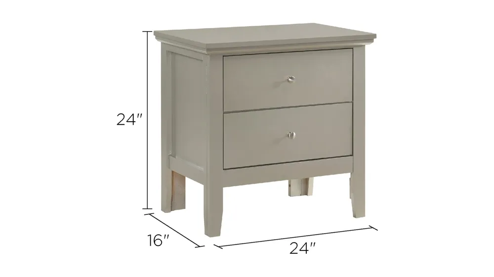 Primo Nightstand Dimensions