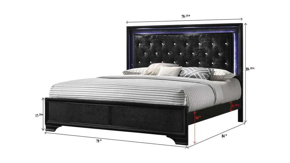 Micah Panel Bed Dimensions