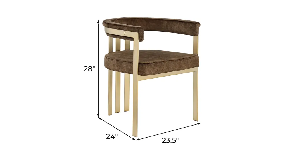 Marcello Dining Chair - Set of 2 Dimensions