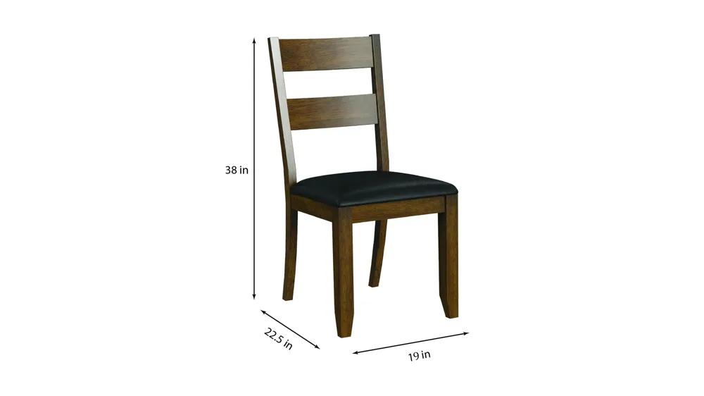 Mirabelle Side Chair- Set of 2 Dimensions