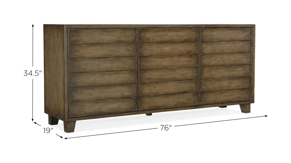 Surfrider Buffet Dimensions