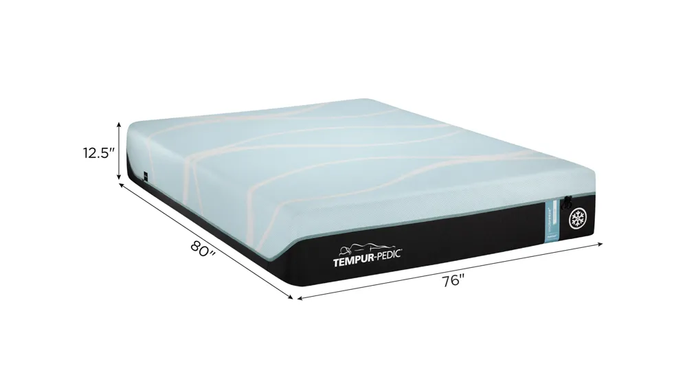 Tempur-Pedic ProBreeze 1.0 Medium Mattress Dimensions