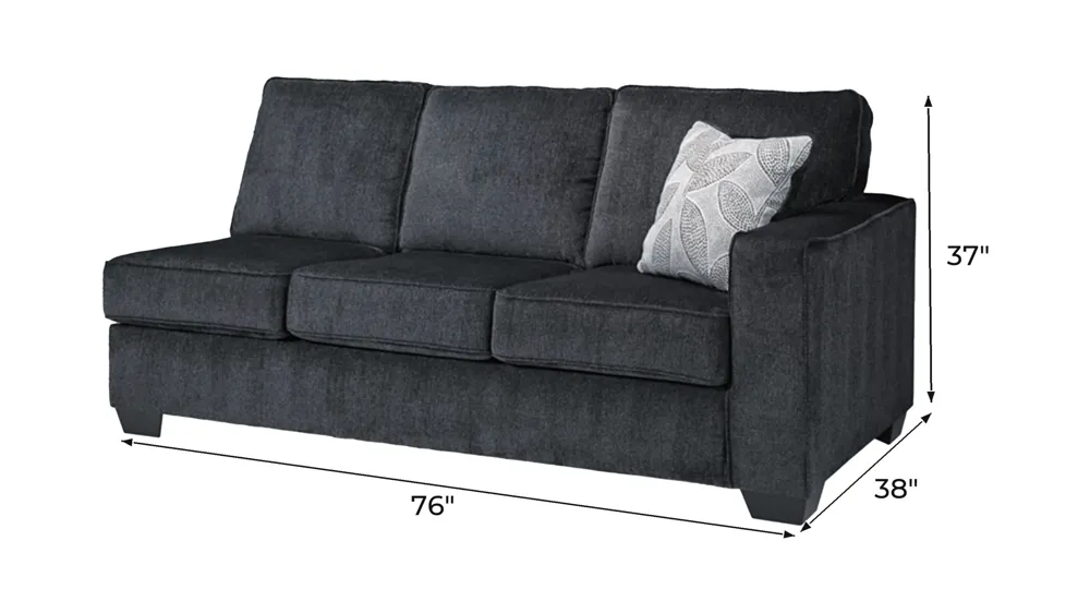 Adelson Chenille Right Arm Facing Full Sleeper Sofa Dimensions