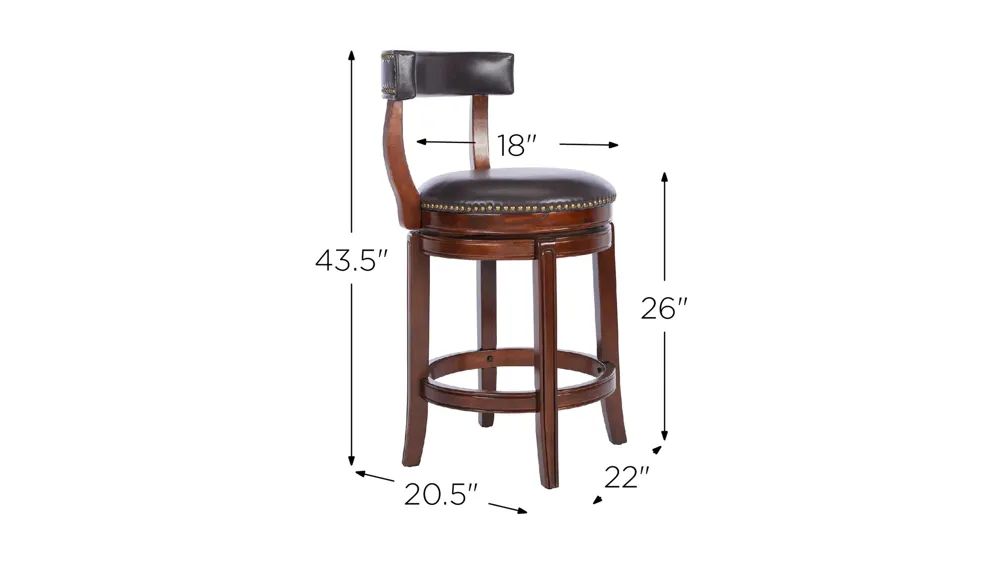 Presla Counter Stool Dimensions