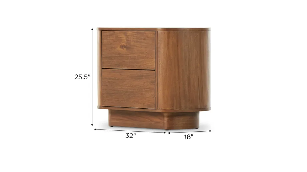Paden Nightstand Dimensions