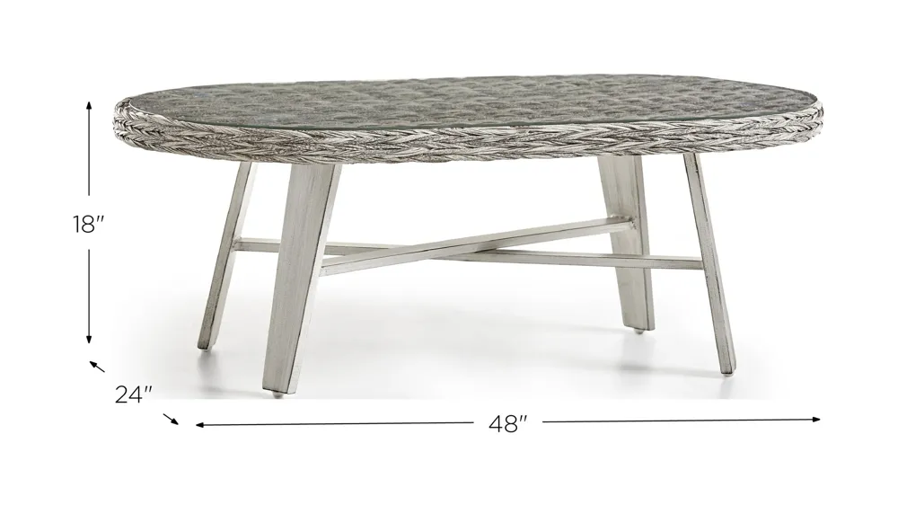 Grand Isle Sgr Outdoor Coffee Table Dimensions