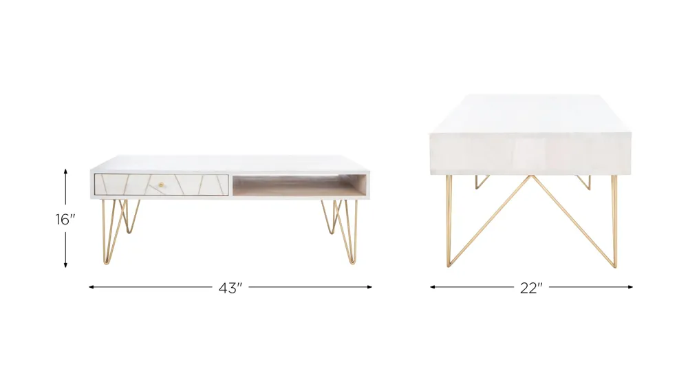 Aviator Coffee Table Dimensions