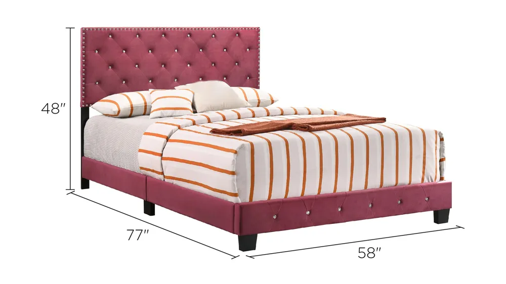Suffolk Upholstered Panel Bed Dimensions