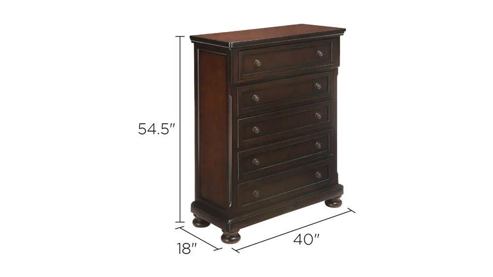 Donegan Bedroom Chest Dimensions