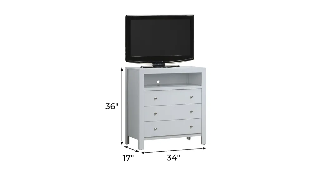Burlington Media Chest Dimensions