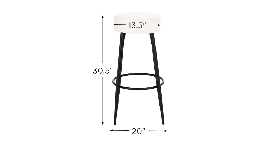 Monetta Counter Stool Dimensions