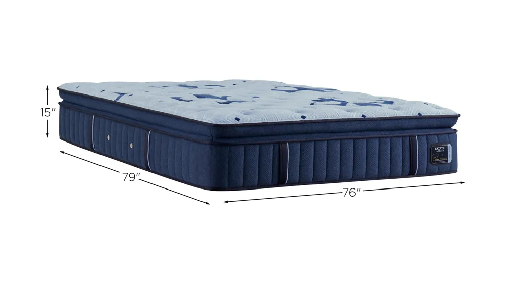 Stearns & Foster Estate Firm Euro Pillowtop Dimensions