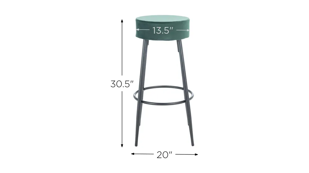 Monetta Counter Stool Dimensions