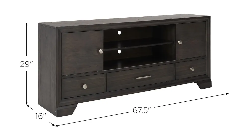 Wegner TV Console Dimensions