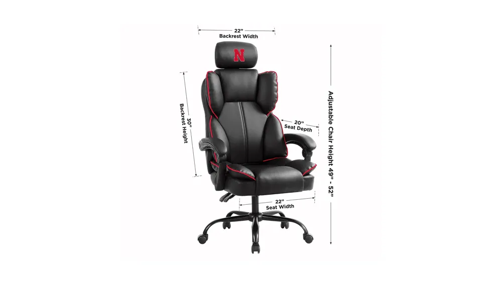 NCAA Office Champ Chair Dimensions
