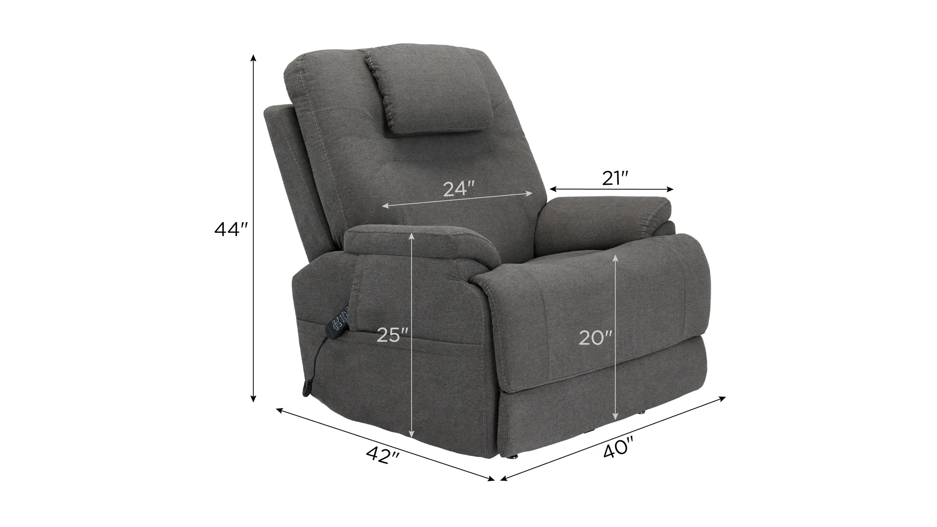 Zecliner Triple Power Lift Recliner | Raymour & Flanigan