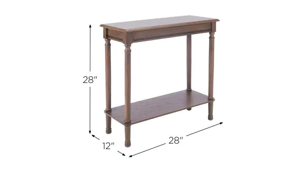 Salem Rectangular Console Table Dimensions