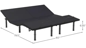 Reverie 3EMT Split Queen Foldable Adjustable Base Set