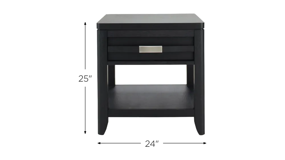 Adir End Table Dimensions