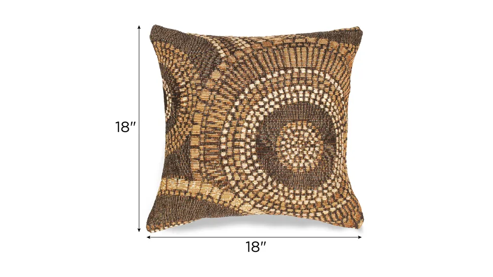 Marina Circles Indoor/Outdoor Pillow Dimensions